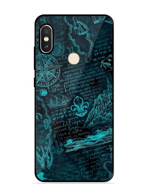 Nautical Notebook Glossy Soft Edge Case for Xiaomi Redmi Note 5 Pro Chachhi