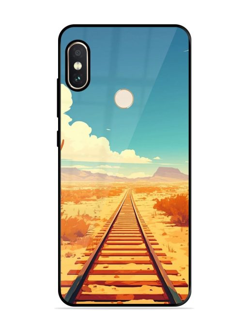 Endless Horizon Glossy Soft Edge Case for Xiaomi Redmi Note 5 Pro Chachhi