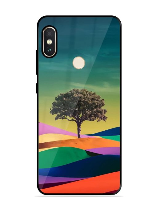 Rainbow'S Lone Sentinel Glossy Soft Edge Case for Xiaomi Redmi Note 5 Pro Chachhi