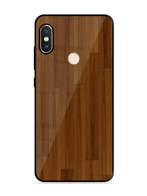 Warm Woodgrain Glossy Soft Edge Case for Xiaomi Redmi Note 5 Pro Chachhi