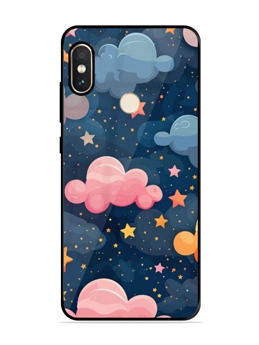 Twinkling Dreams Glossy Soft Edge Case for Xiaomi Redmi Note 5 Pro Chachhi