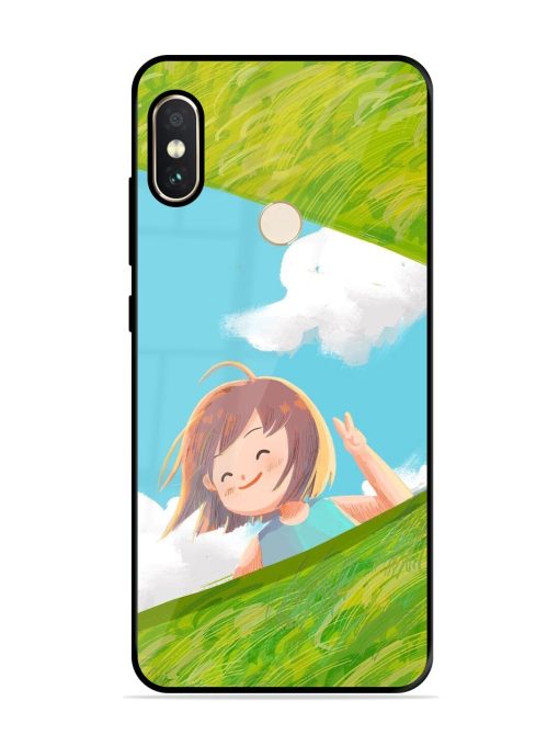 I'M On My Way Glossy Soft Edge Case for Xiaomi Redmi Note 5 Pro Chachhi