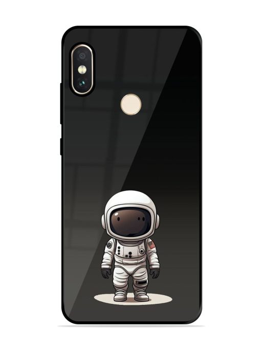 Neon Astronaut Glossy Soft Edge Case for Xiaomi Redmi Note 5 Pro Chachhi