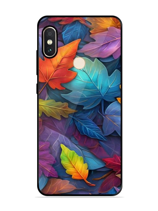 Autumn'S Embrace Glossy Soft Edge Case for Xiaomi Redmi Note 5 Pro Chachhi