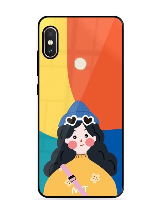 Colorful Vibes Glossy Soft Edge Case for Xiaomi Redmi Note 5 Pro Chachhi