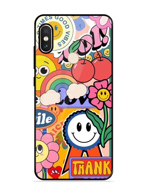 Good Times Good Vibes Glossy Soft Edge Case for Xiaomi Redmi Note 5 Pro Chachhi