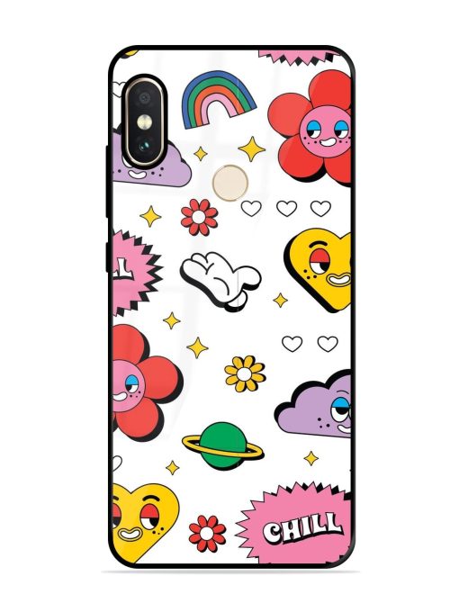 Whimsical Wonderland Glossy Soft Edge Case for Xiaomi Redmi Note 5 Pro Chachhi