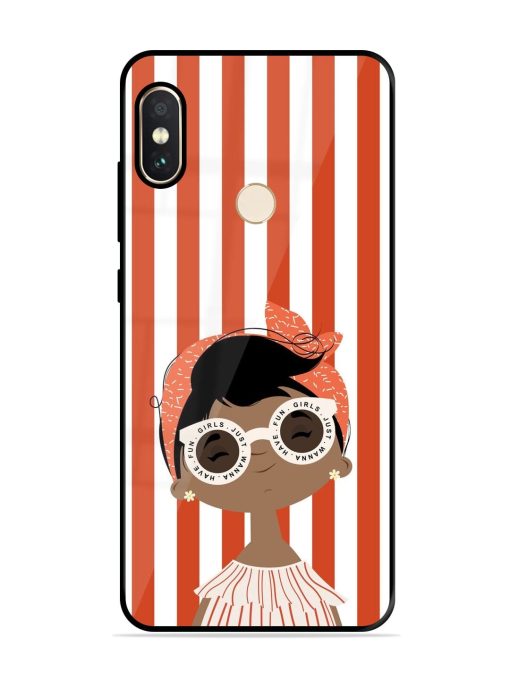 Girls Just Wanna Have Fun Glossy Soft Edge Case for Xiaomi Redmi Note 5 Pro Chachhi