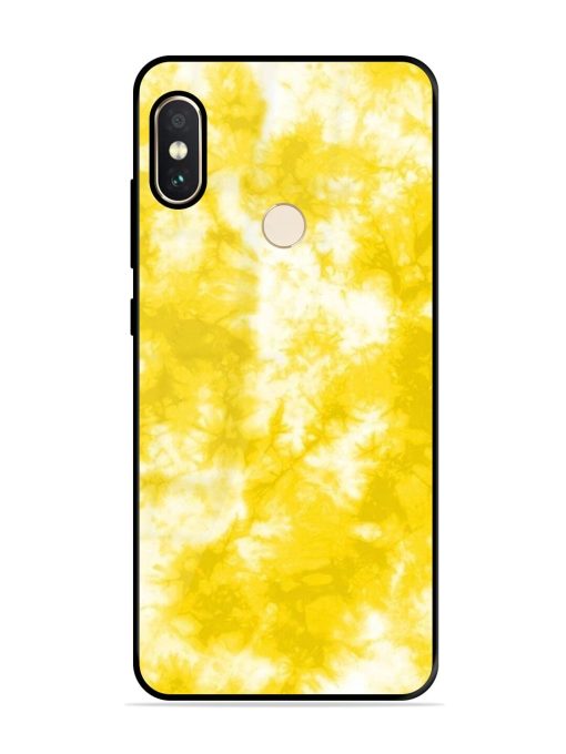 Golden Tie-Dye Twirl Glossy Soft Edge Case for Xiaomi Redmi Note 5 Pro Chachhi