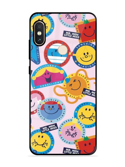 Whimsical Mr. Men & Little Miss Glossy Soft Edge Case for Xiaomi Redmi Note 5 Pro Chachhi