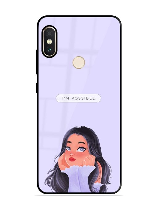 Im Possible Glossy Soft Edge Case for Xiaomi Redmi Note 5 Pro Chachhi