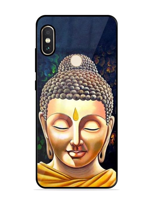 Buddha Face Glossy Soft Edge Case for Xiaomi Redmi Note 5 Pro Chachhi