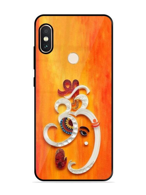 Ganesha In Quilling Art Glossy Soft Edge Case for Xiaomi Redmi Note 5 Pro Chachhi