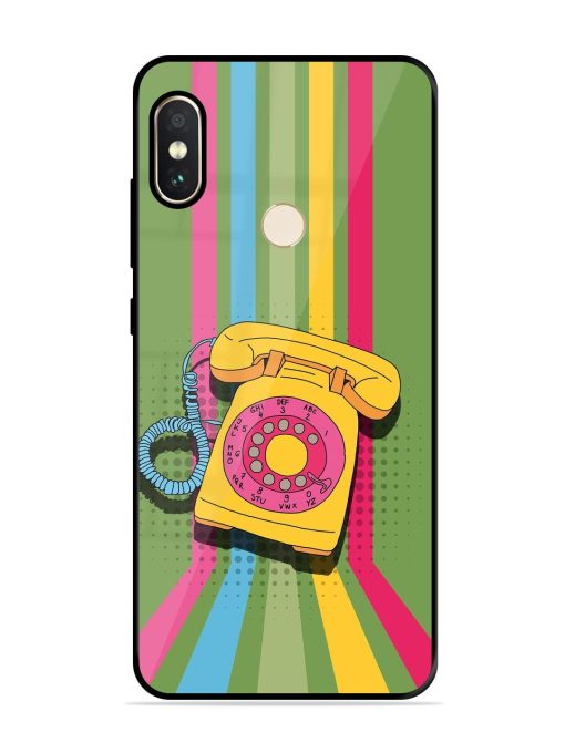 Retro Dialer Glossy Soft Edge Case for Xiaomi Redmi Note 5 Pro Chachhi