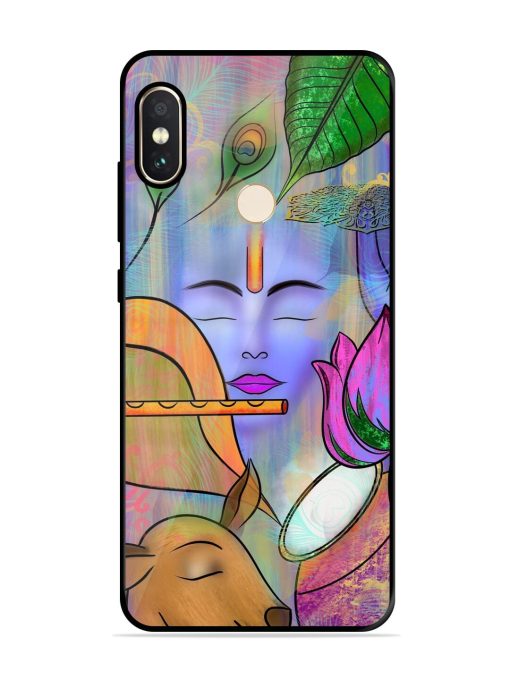 Divine Serenity Glossy Soft Edge Case for Xiaomi Redmi Note 5 Pro Chachhi