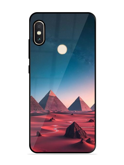 Ancient Wonders Sky Glossy Soft Edge Case for Xiaomi Redmi Note 5 Pro Chachhi