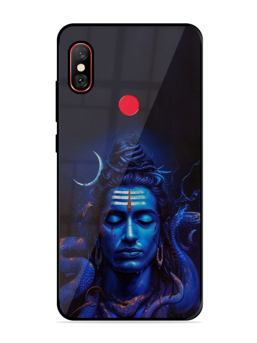 Mystic Mahadev Glossy Soft Edge Case for Xiaomi Redmi Note 6 Pro Chachhi