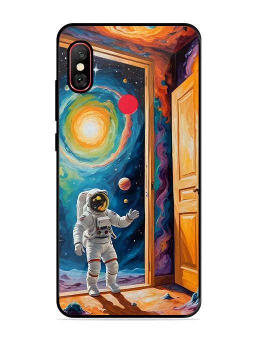 Artistic Space Glossy Soft Edge Case for Xiaomi Redmi Note 6 Pro Chachhi