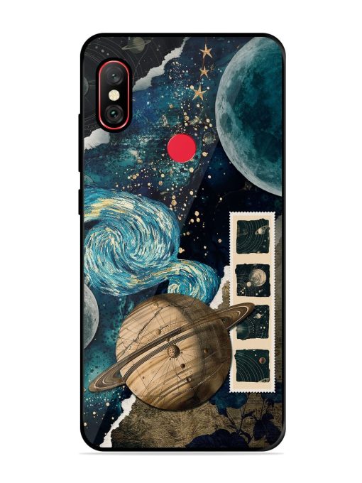 Celestial Tapestry Glossy Soft Edge Case for Xiaomi Redmi Note 6 Pro Chachhi