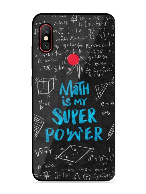 Math Magic Glossy Soft Edge Case for Xiaomi Redmi Note 6 Pro Chachhi