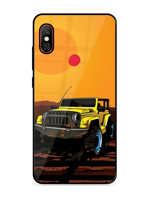 Sunset Cruise Glossy Soft Edge Case for Xiaomi Redmi Note 6 Pro Chachhi