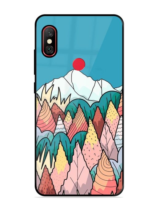 Mountain Dreamscape Glossy Soft Edge Case for Xiaomi Redmi Note 6 Pro Chachhi