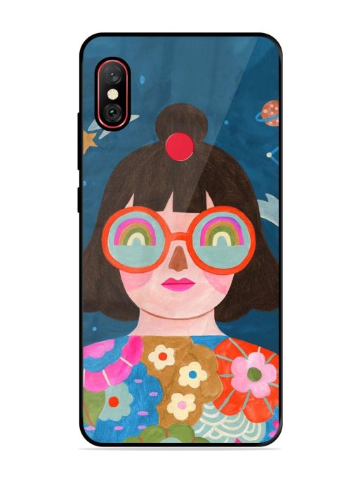 Dreamscape Vision Glossy Soft Edge Case for Xiaomi Redmi Note 6 Pro Chachhi