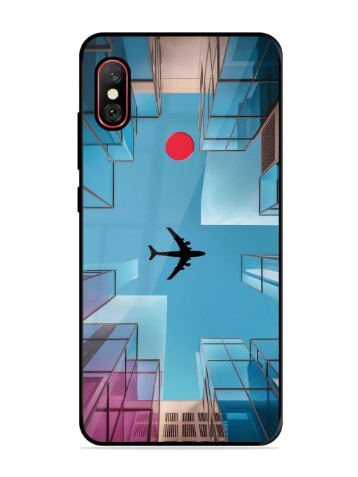 Urban Flightpath Glossy Soft Edge Case for Xiaomi Redmi Note 6 Pro Chachhi