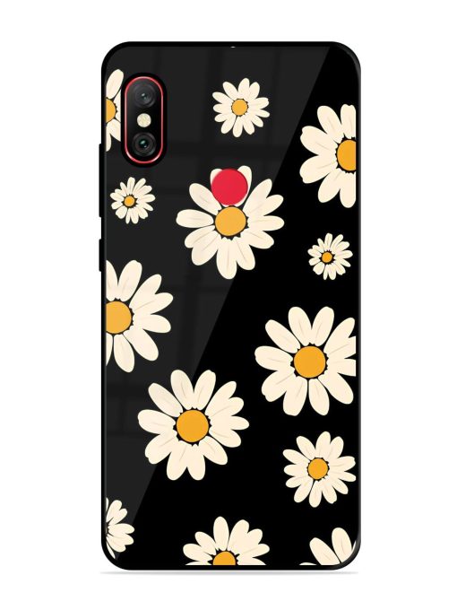 Daisies In The Night Glossy Soft Edge Case for Xiaomi Redmi Note 6 Pro Chachhi