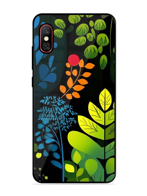 Midnight Garden Glossy Soft Edge Case for Xiaomi Redmi Note 6 Pro Chachhi