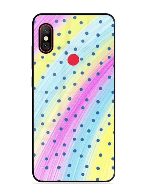 Polka Dot Paradise Glossy Soft Edge Case for Xiaomi Redmi Note 6 Pro Chachhi