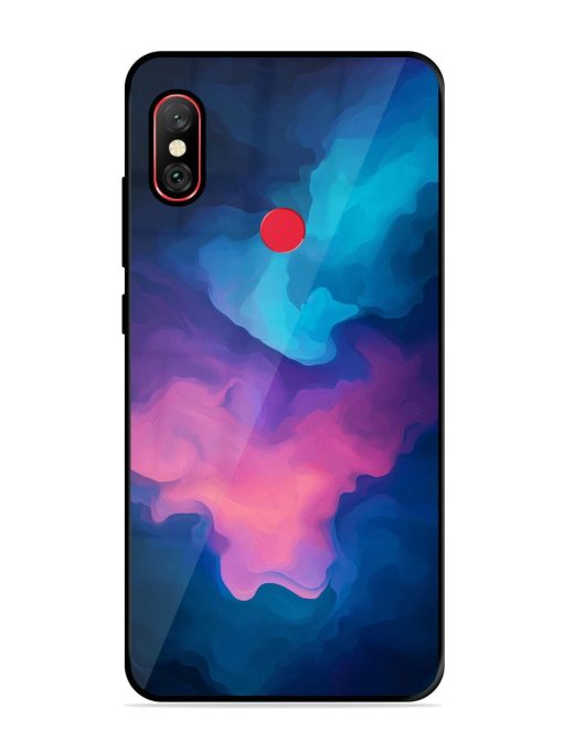 Cosmic Canvas Glossy Soft Edge Case for Xiaomi Redmi Note 6 Pro Chachhi