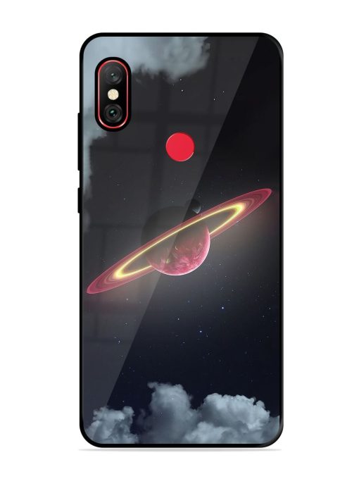 Cosmic Ballet Glossy Soft Edge Case for Xiaomi Redmi Note 6 Pro Chachhi