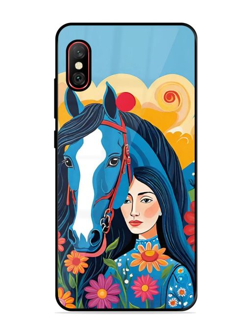 Equine Enchantment Glossy Soft Edge Case for Xiaomi Redmi Note 6 Pro Chachhi