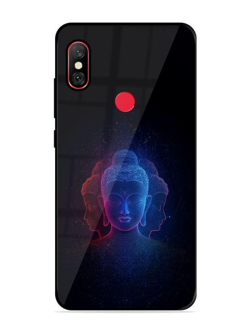 Neon Nirvana Glossy Soft Edge Case for Xiaomi Redmi Note 6 Pro Chachhi