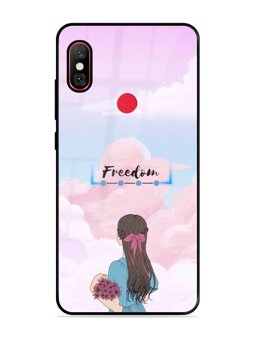 Skyward Dreams Glossy Soft Edge Case for Xiaomi Redmi Note 6 Pro Chachhi