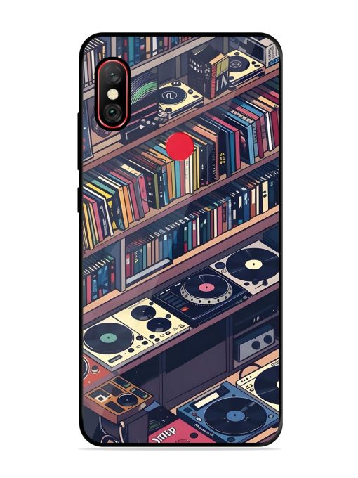 Music Lover'S Haven Glossy Soft Edge Case for Xiaomi Redmi Note 6 Pro Chachhi