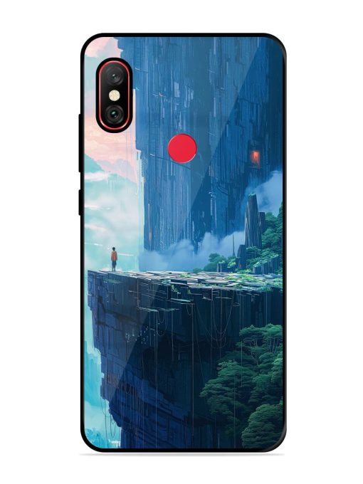 Solitude In The Sky Glossy Soft Edge Case for Xiaomi Redmi Note 6 Pro Chachhi