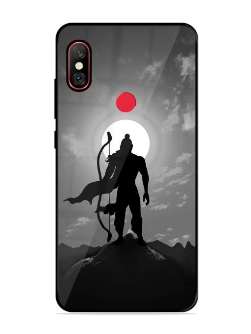 The Undefeated Warrior Glossy Soft Edge Case for Xiaomi Redmi Note 6 Pro Chachhi