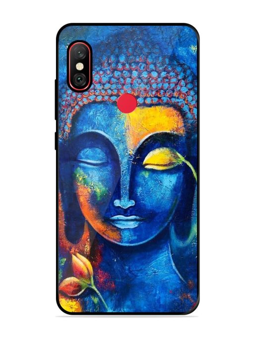 Enlightened Serenity Glossy Soft Edge Case for Xiaomi Redmi Note 6 Pro Chachhi