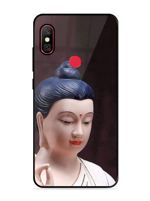 Budhha Glossy Soft Edge Case for Xiaomi Redmi Note 6 Pro Chachhi