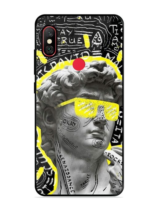 The Renaissance Rockstar Glossy Soft Edge Case for Xiaomi Redmi Note 6 Pro