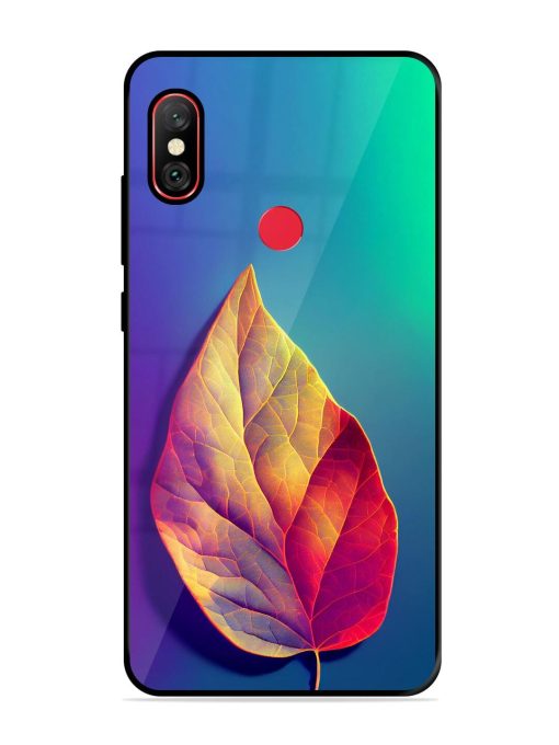 Autumn'S Embrace Glossy Soft Edge Case for Xiaomi Redmi Note 6 Pro Chachhi