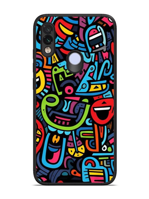 Doodlephoria Glossy Soft Edge Case for Xiaomi Redmi Note 7 Chachhi