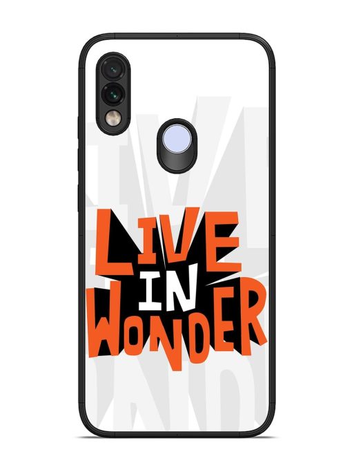 Wonder Burst Glossy Soft Edge Case for Xiaomi Redmi Note 7 Chachhi