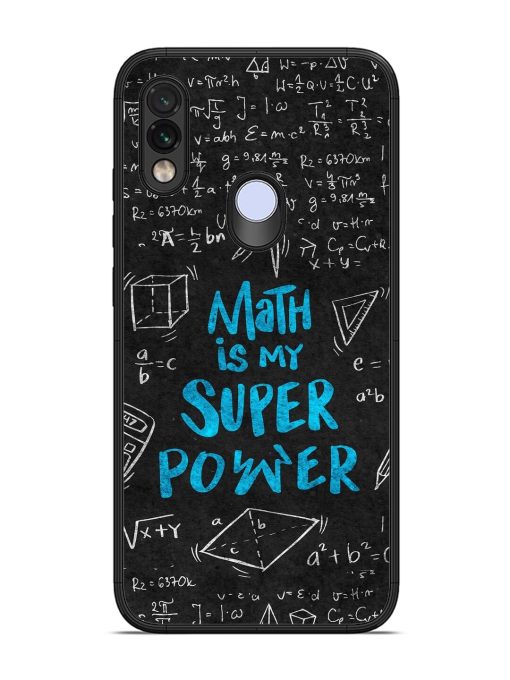 Math Magic Glossy Soft Edge Case for Xiaomi Redmi Note 7 Chachhi