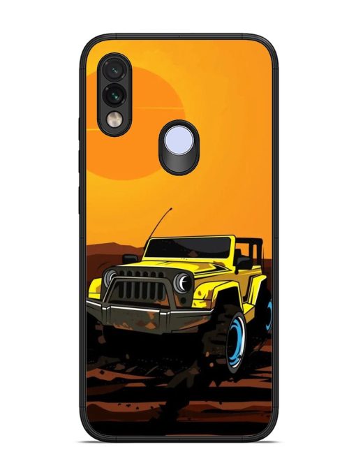 Sunset Cruise Glossy Soft Edge Case for Xiaomi Redmi Note 7 Chachhi