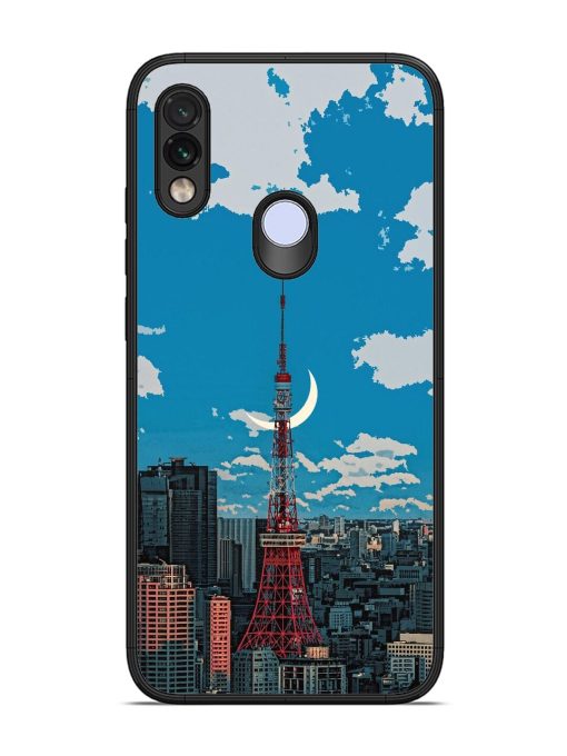 Tokyo Twilight Glossy Soft Edge Case for Xiaomi Redmi Note 7 Chachhi