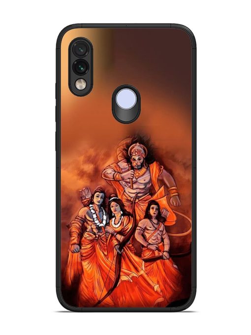 Sita Ram Glossy Soft Edge Case for Xiaomi Redmi Note 7 Chachhi