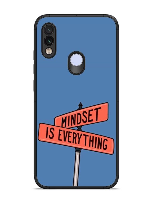 Mindset Matters Glossy Soft Edge Case for Xiaomi Redmi Note 7 Chachhi